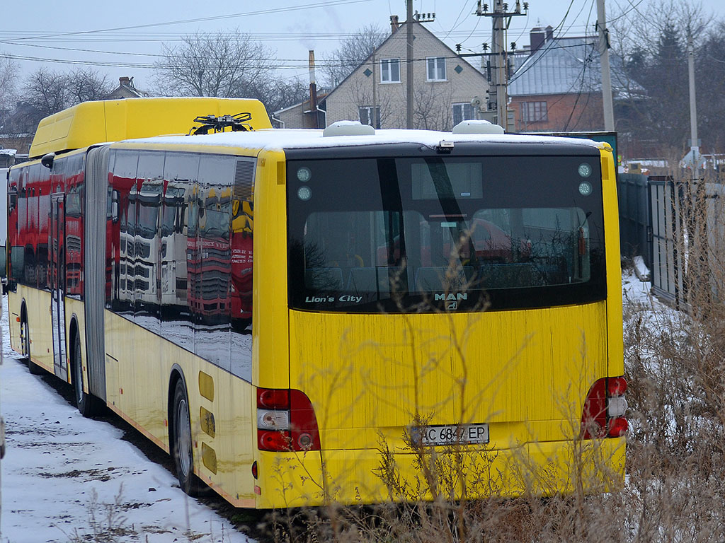 Волынская область, MAN A23 Lion's City G NG313 CNG № AC 6847 EP