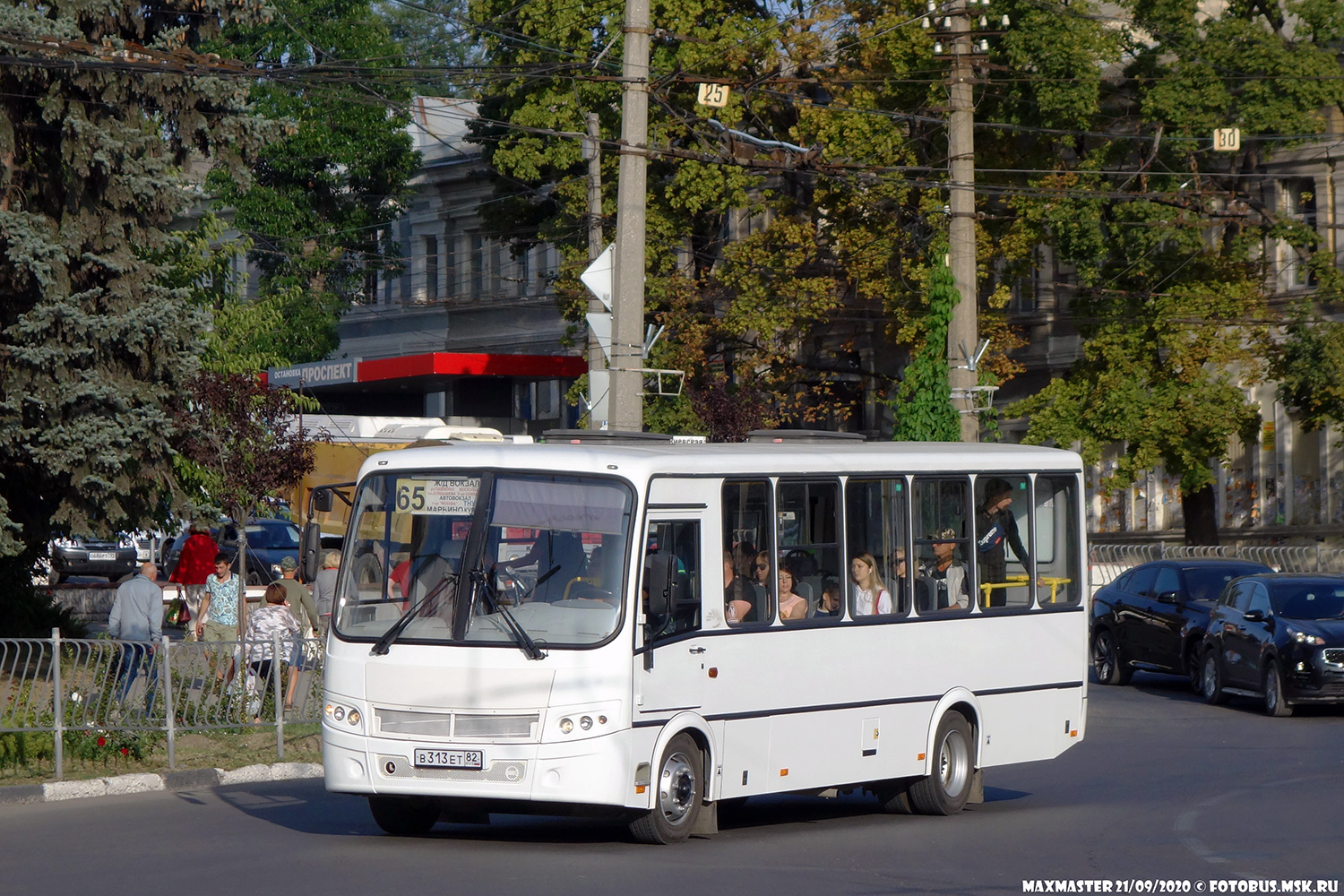 Республика Крым, ПАЗ-320414-04 "Вектор" (1-2) № В 313 ЕТ 82