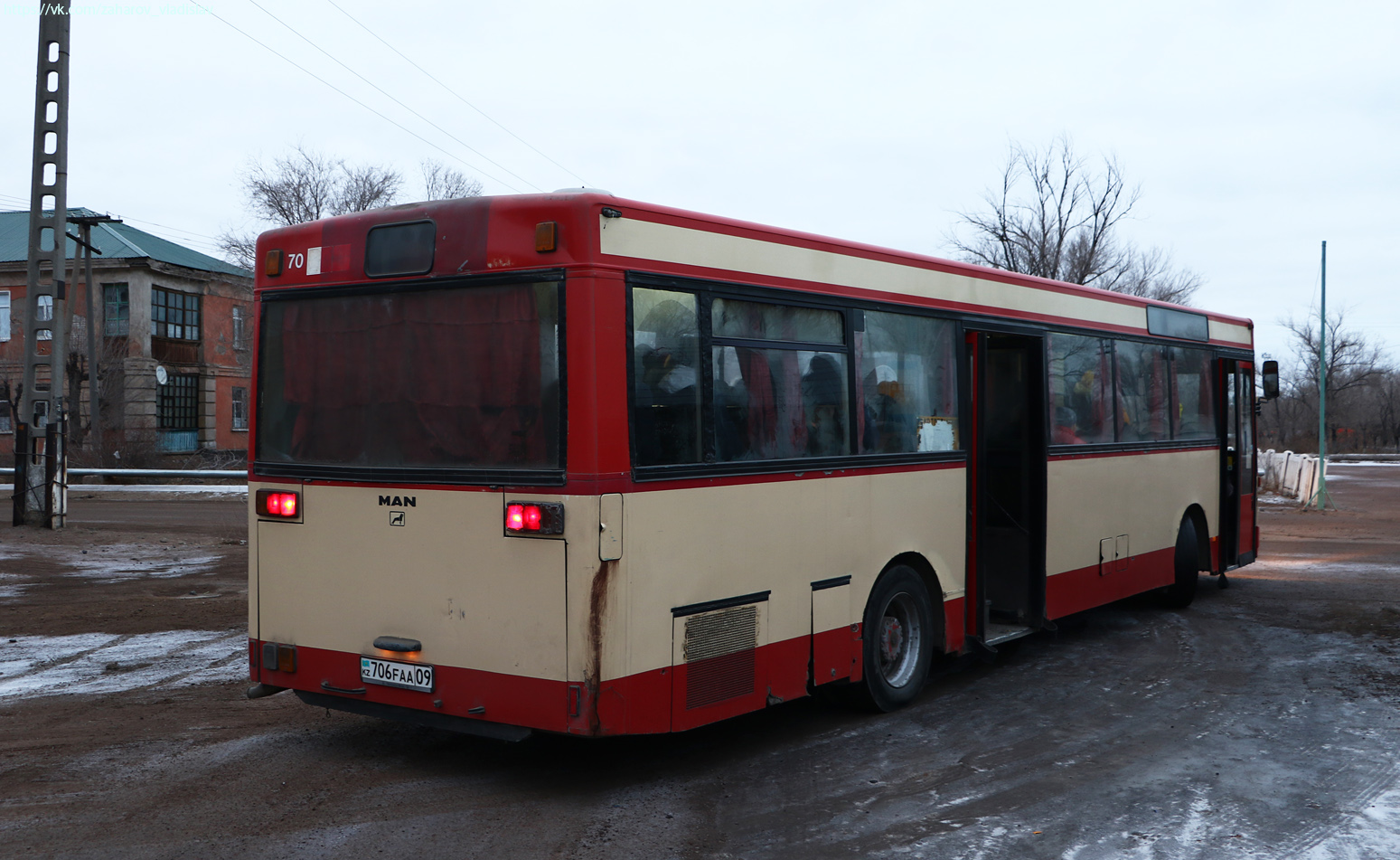 Карагандинская область, MAN 791 SL202 № 706 FAA 09