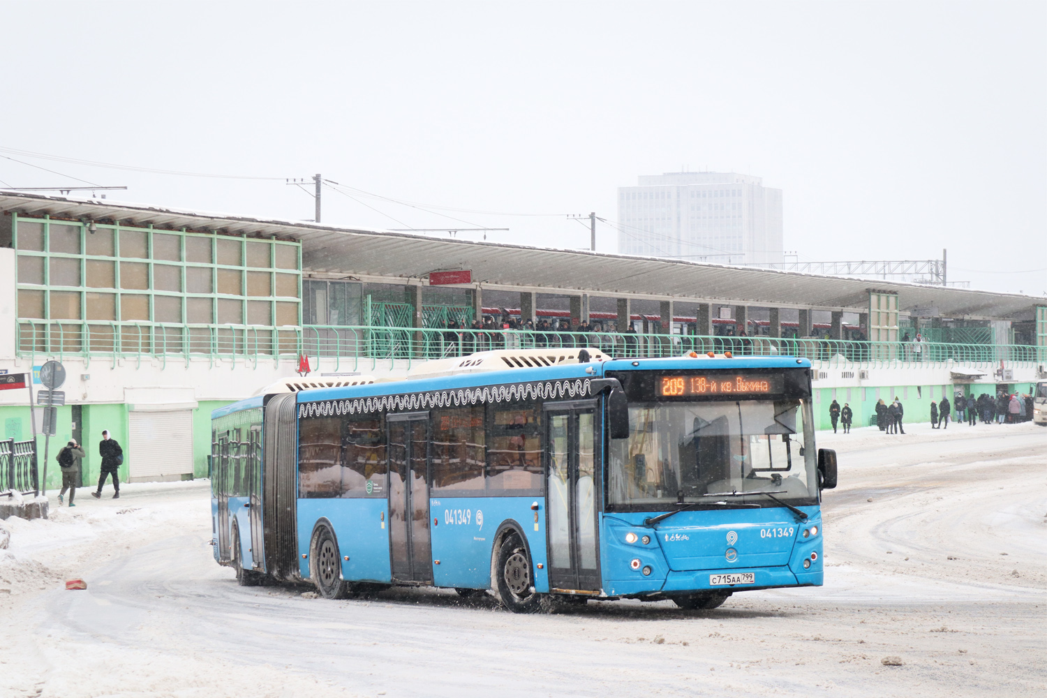 Москва, ЛиАЗ-6213.65 № 041349