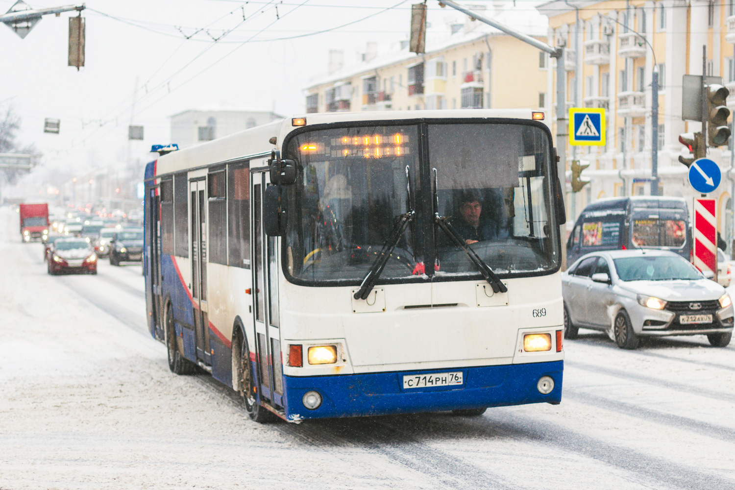 Ярославская область, ЛиАЗ-5256.53 № 689