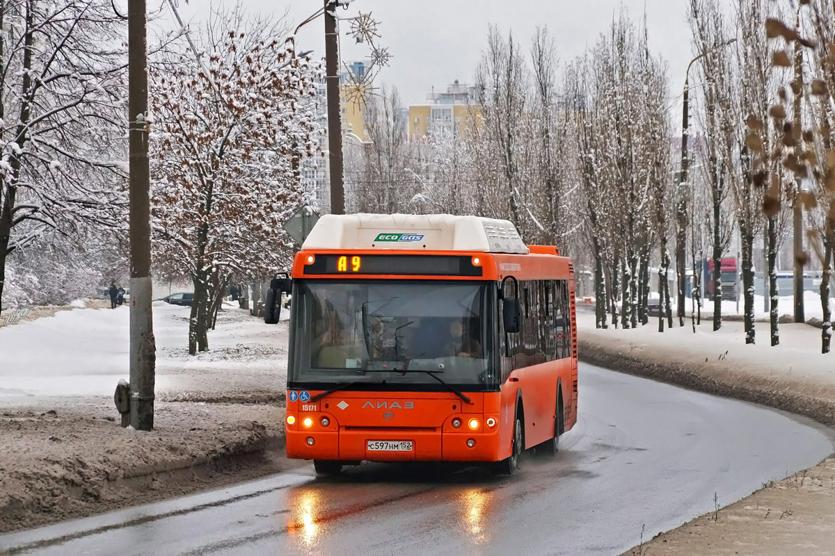 Nizhegorodskaya region, LiAZ-5292.67 (CNG) Nr. 15171