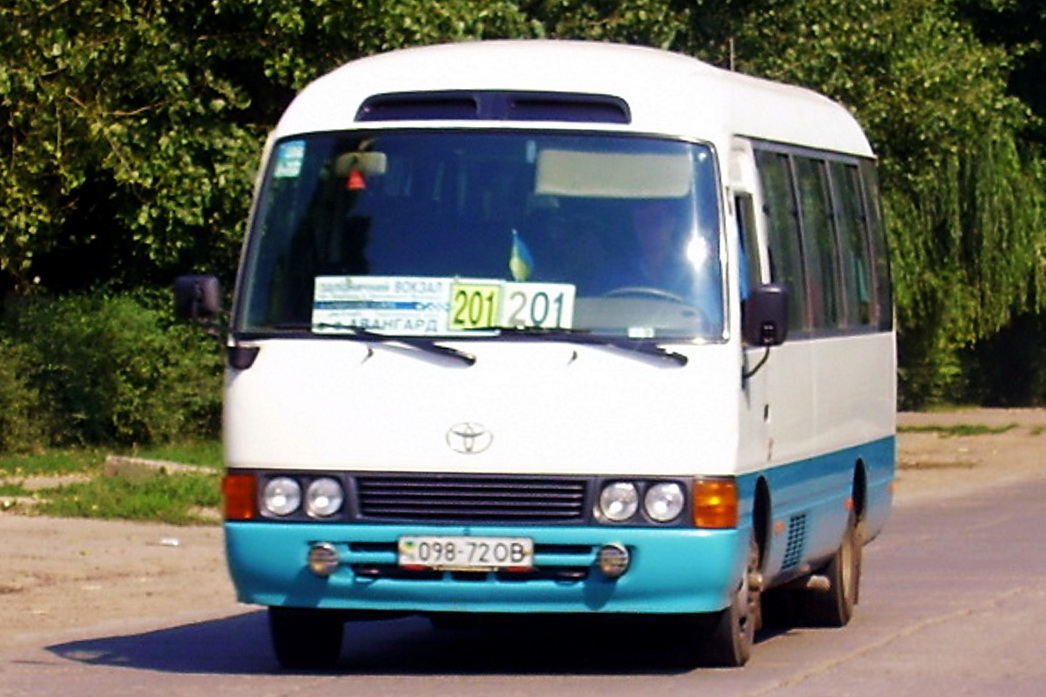 Одесская область, Toyota Coaster HZB50 № 872