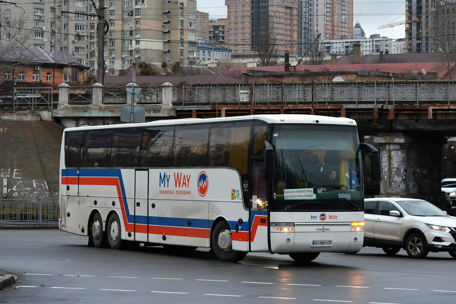 Волынская область, Van Hool T917 Acron № AC 0801 CP