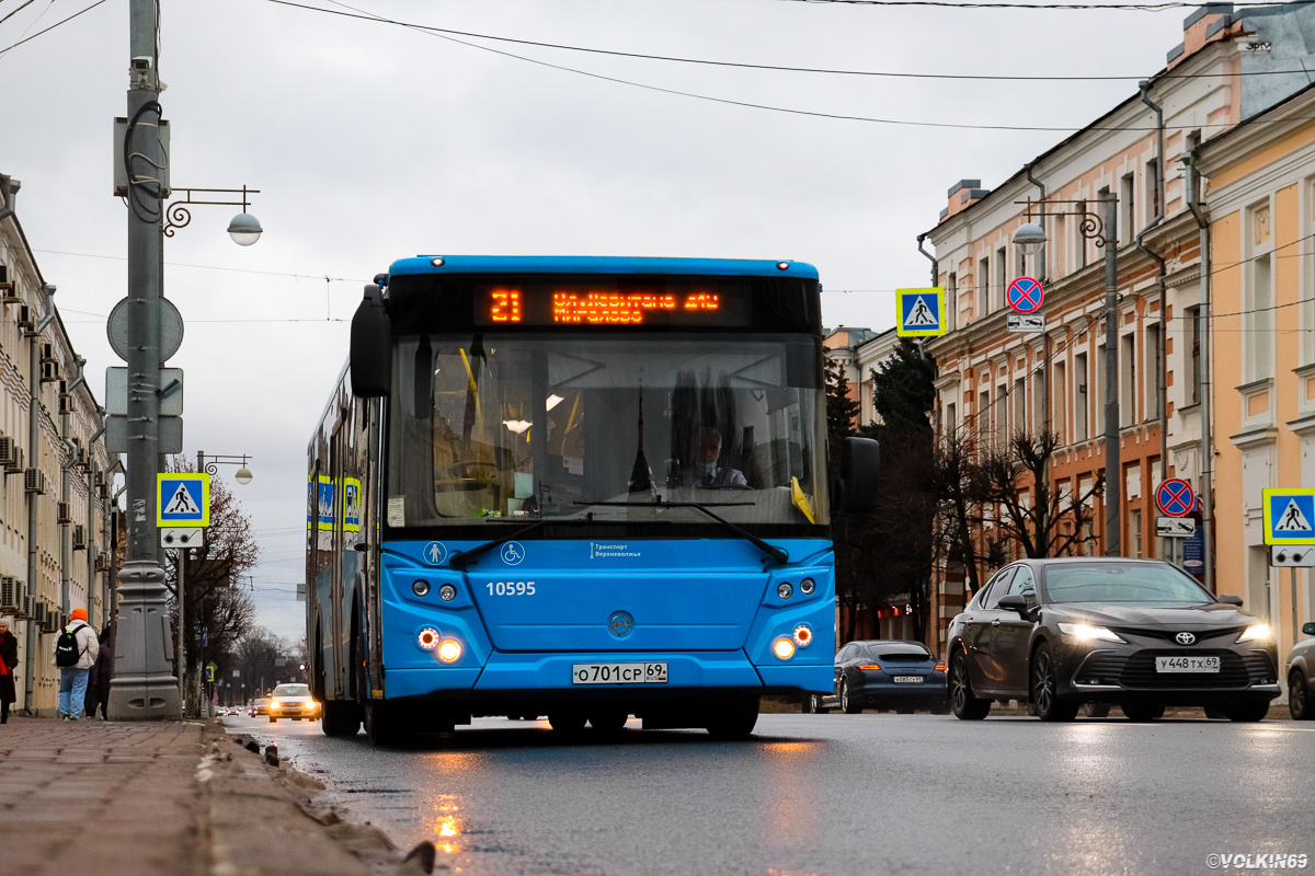 Тверская область, ЛиАЗ-5292.65 № 10595