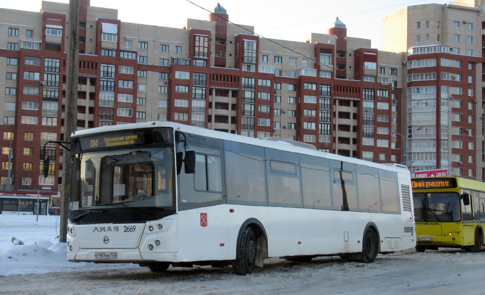 Санкт-Петербург, ЛиАЗ-5292.30 № 2669