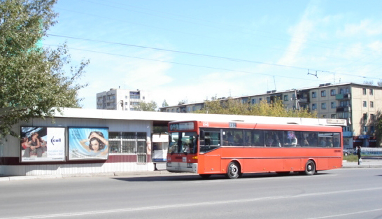 Karagandy province, Mercedes-Benz O405 Nr. M 422 CA; Karagandy province — History foto