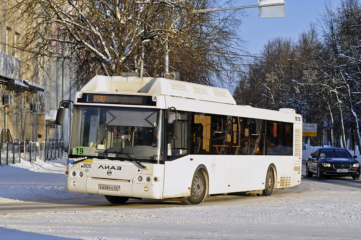 Новгородская область, ЛиАЗ-5292.67 (CNG) № 805