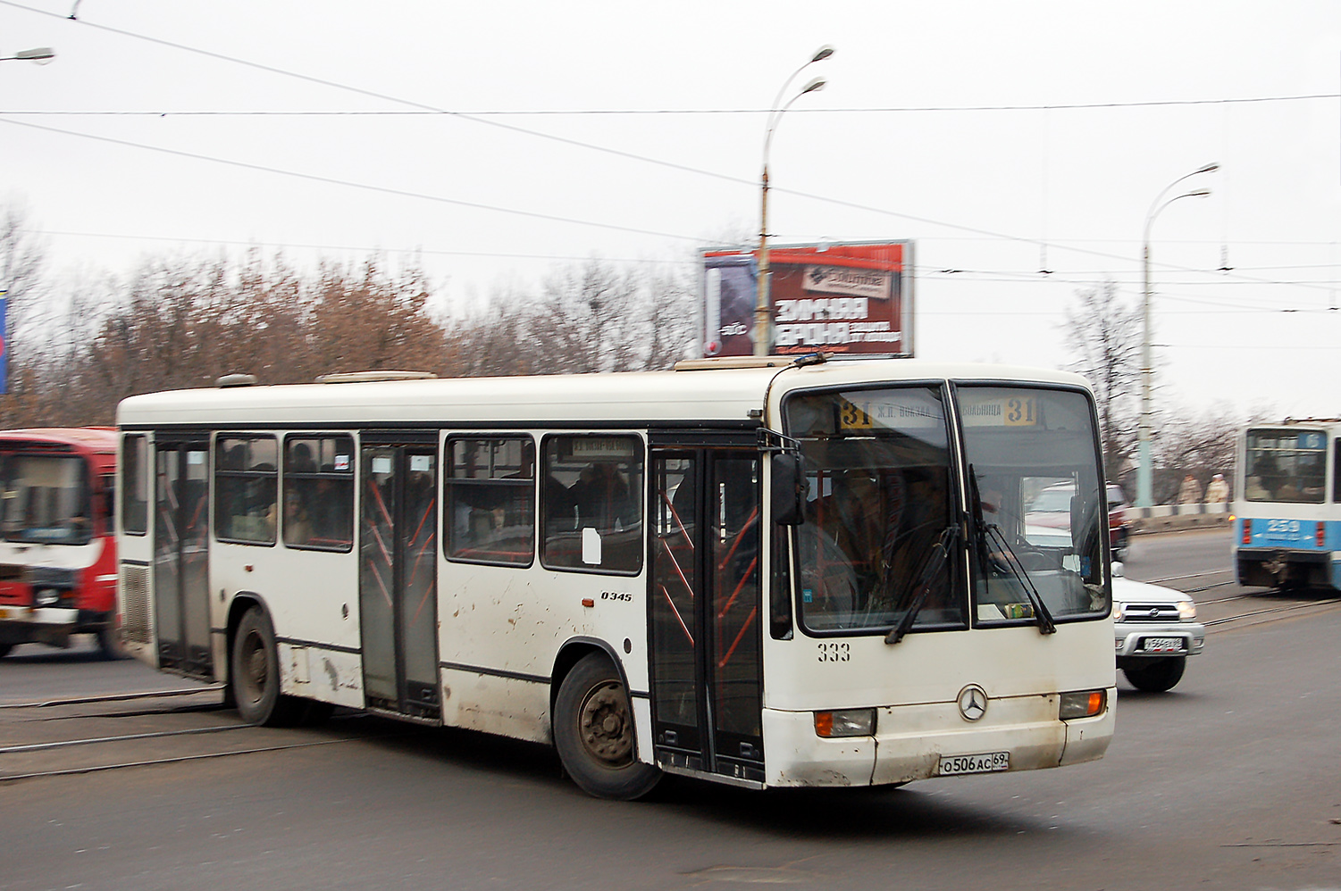 Tver region, Mercedes-Benz O345 # 333; Tver region — Urban, suburban and service buses (2000 — 2009 гг.)