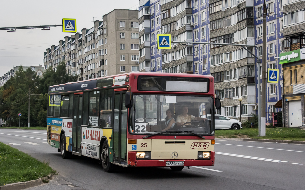 Владимирская область, Mercedes-Benz O405N2 № О 224 МА 33