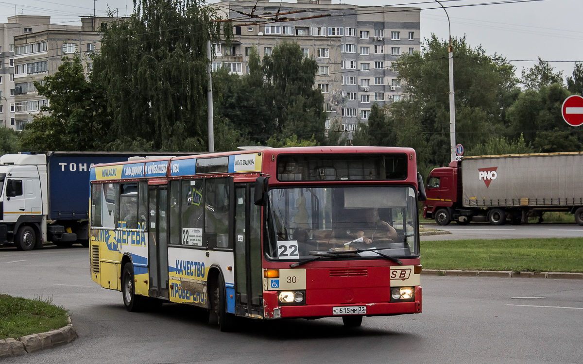 Владимирская область, Mercedes-Benz O405N2 № С 615 ММ 33