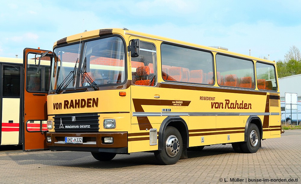 Нижняя Саксония, Magirus-Deutz 160 R81 № 332