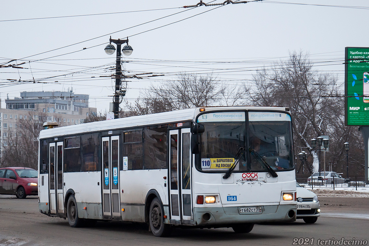 Омская область, ЛиАЗ-5293.00 № 164