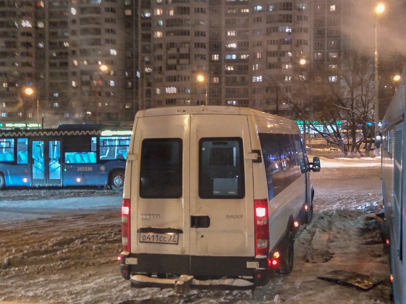 Москва, Нижегородец-2227UU (IVECO Daily) № О 411 СС 77