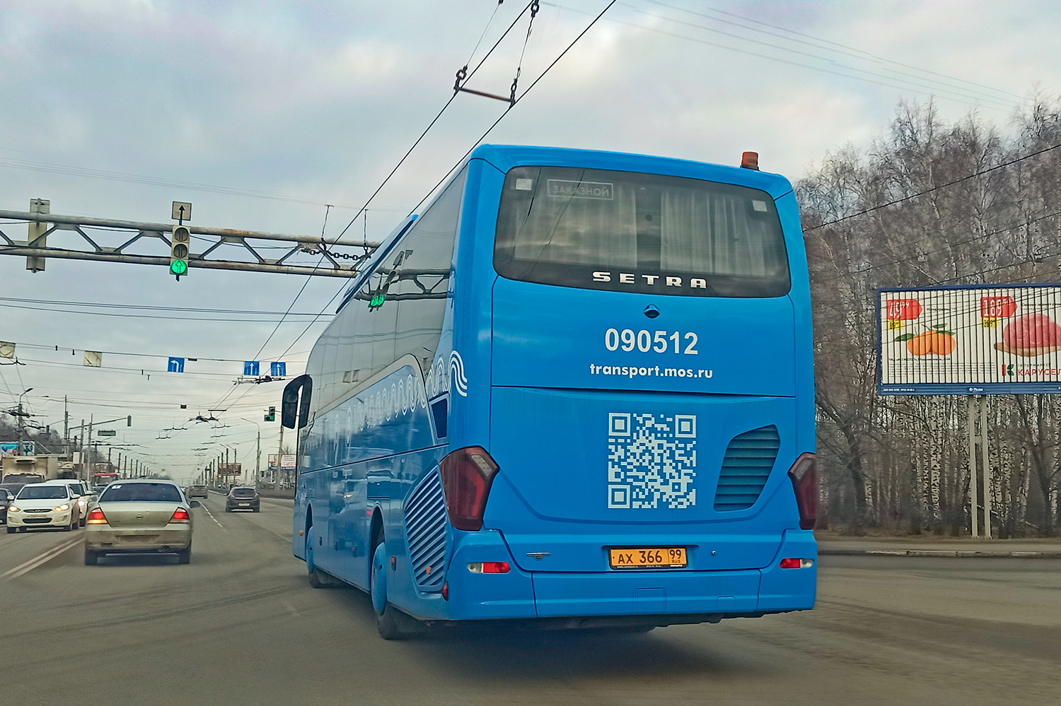 Moskwa, Setra S515HD Nr 090512