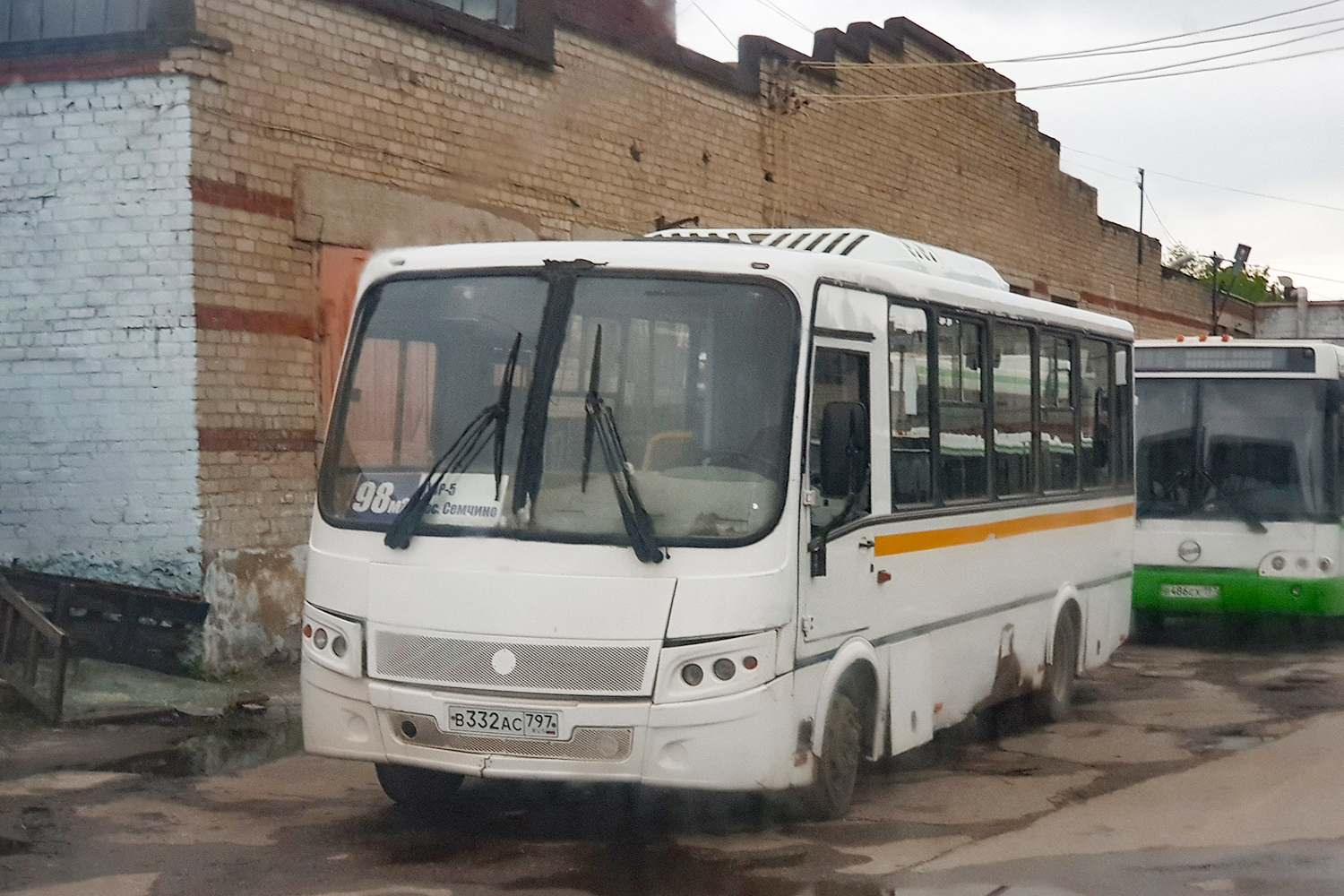 Ryazanská oblast, PAZ-320412-04 "Vector" č. В 332 АС 797