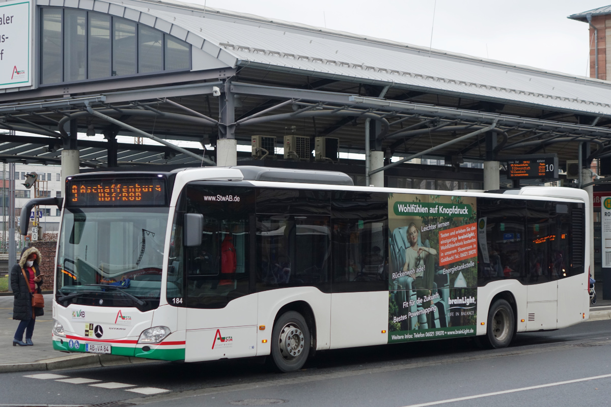 Бавария, Mercedes-Benz Citaro C2 № 184