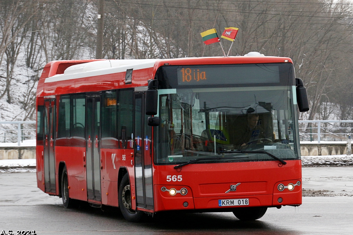 Литва, Volvo 7700 № 565