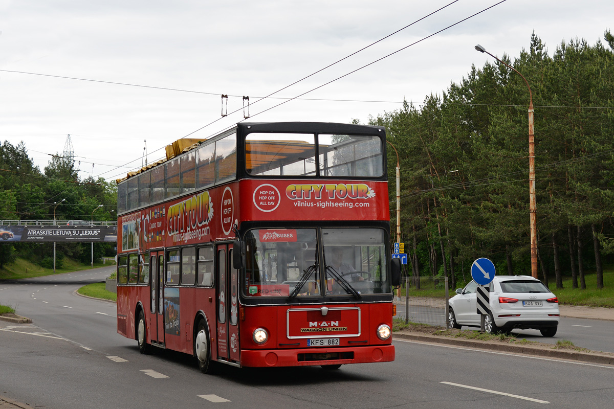 Литва, MAN 196 SD200 № KFS 882