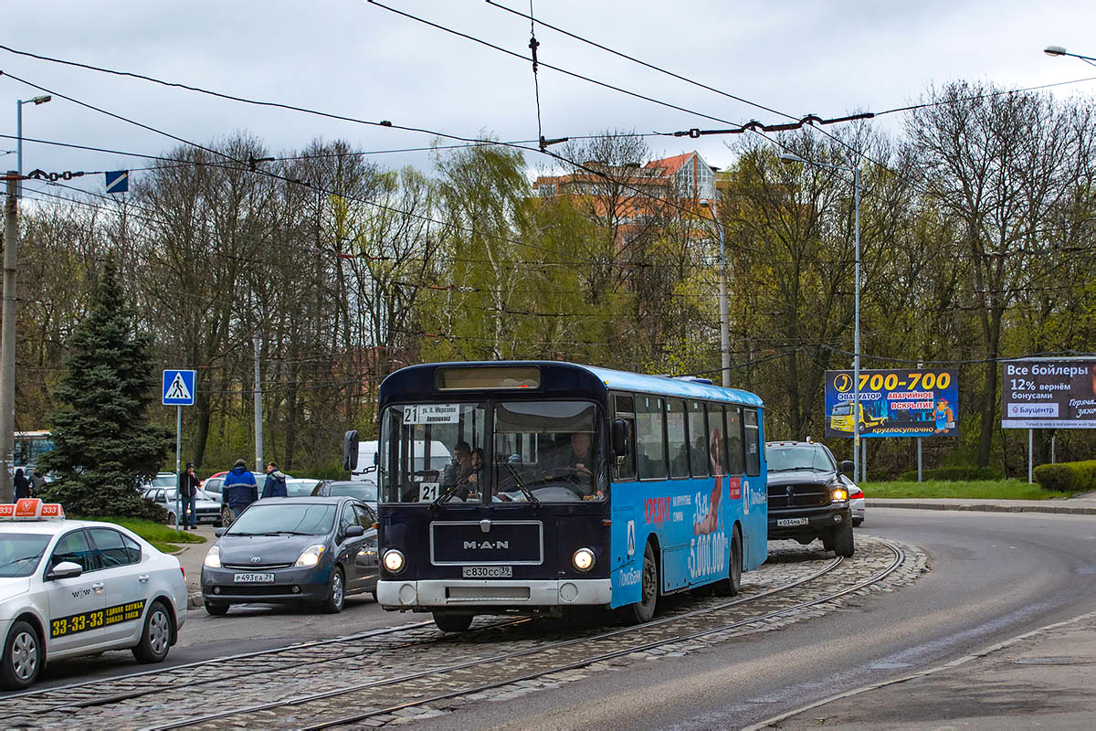 Kaliningrad region, MAN 789 SÜ240 Nr. С 830 СС 39