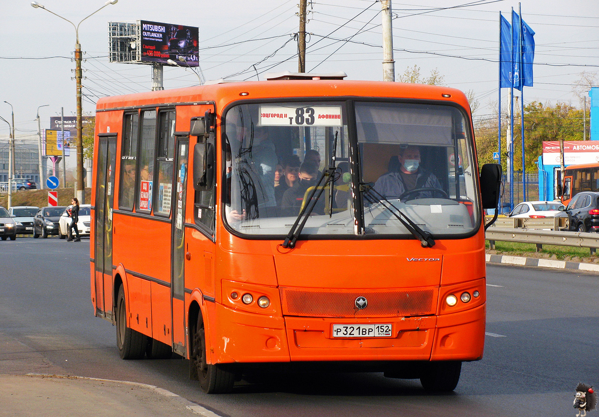 Нижегородская область, ПАЗ-320414-05 "Вектор" № Р 321 ВР 152