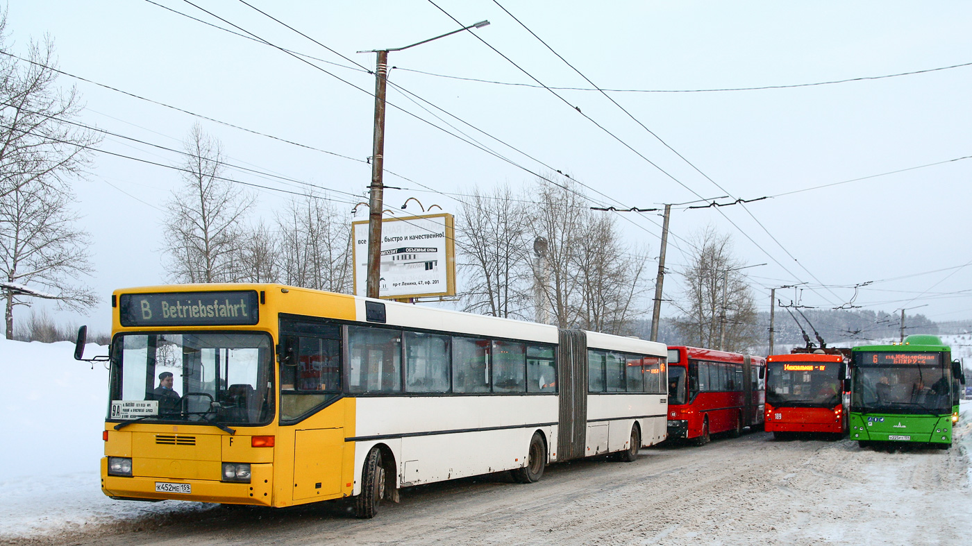 Пермский край, Mercedes-Benz O405G № К 452 МЕ 159; Пермский край, Mercedes-Benz O405G № АО 110 59