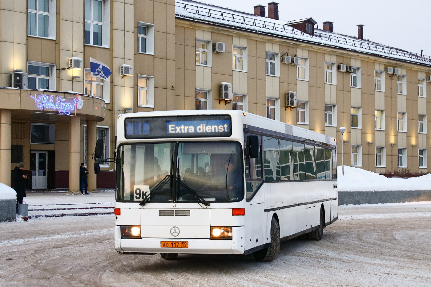 Perm region, Mercedes-Benz O405 # АО 117 59