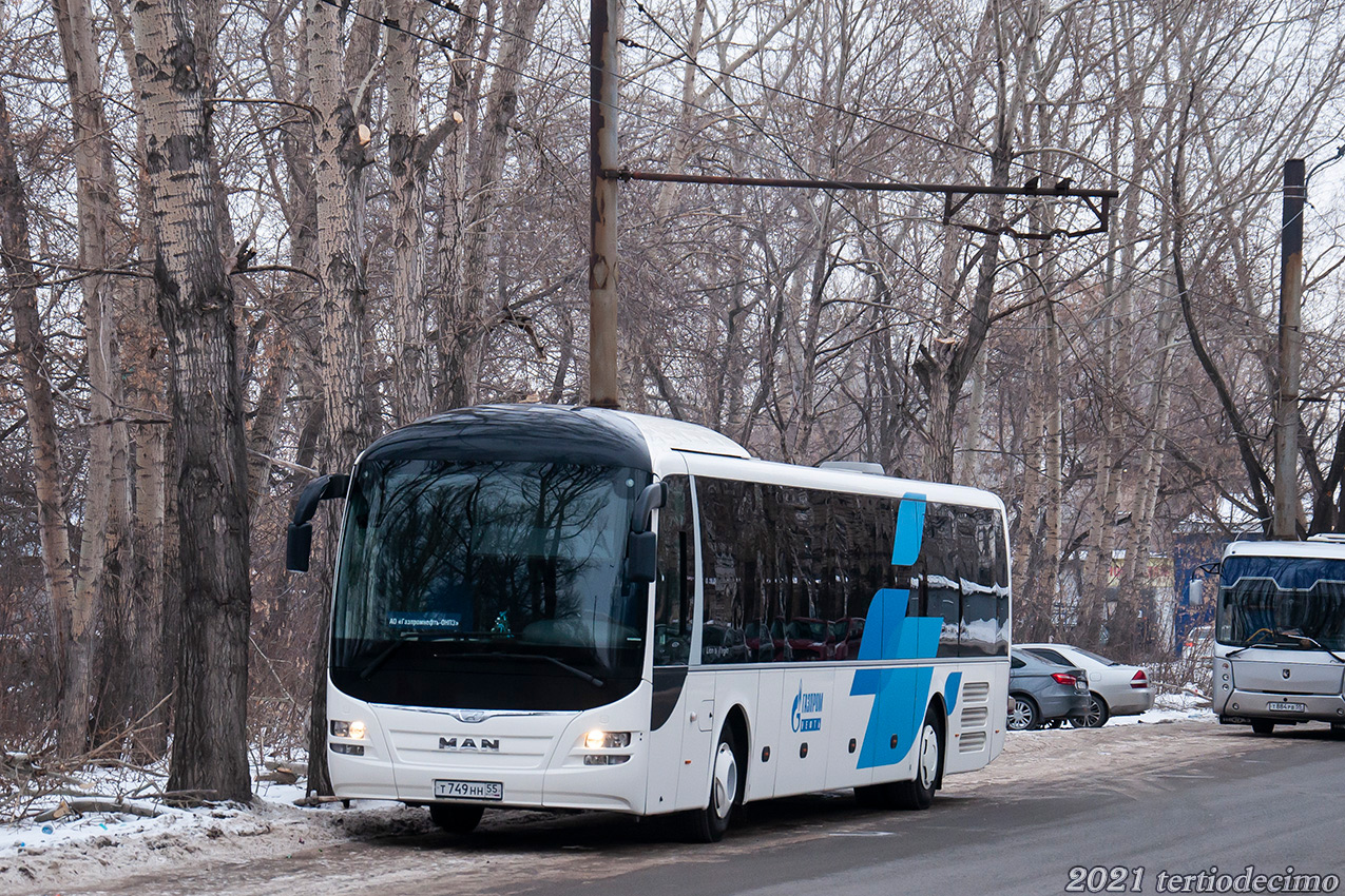 Омская область, MAN R14 Lion's Regio C ÜL354 C № Т 749 НН 55