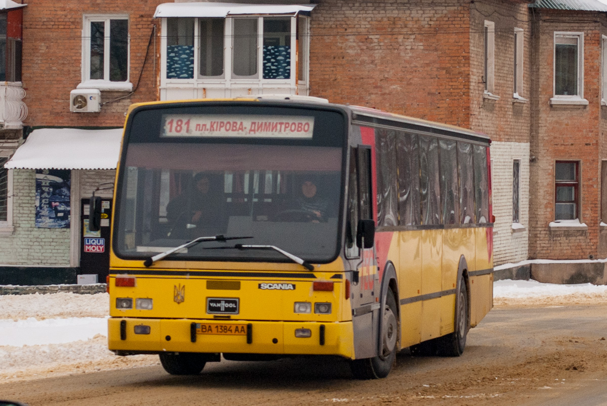 Obwód kirowogradzki, Van Hool A600 Linea Nr BA 1384 AA