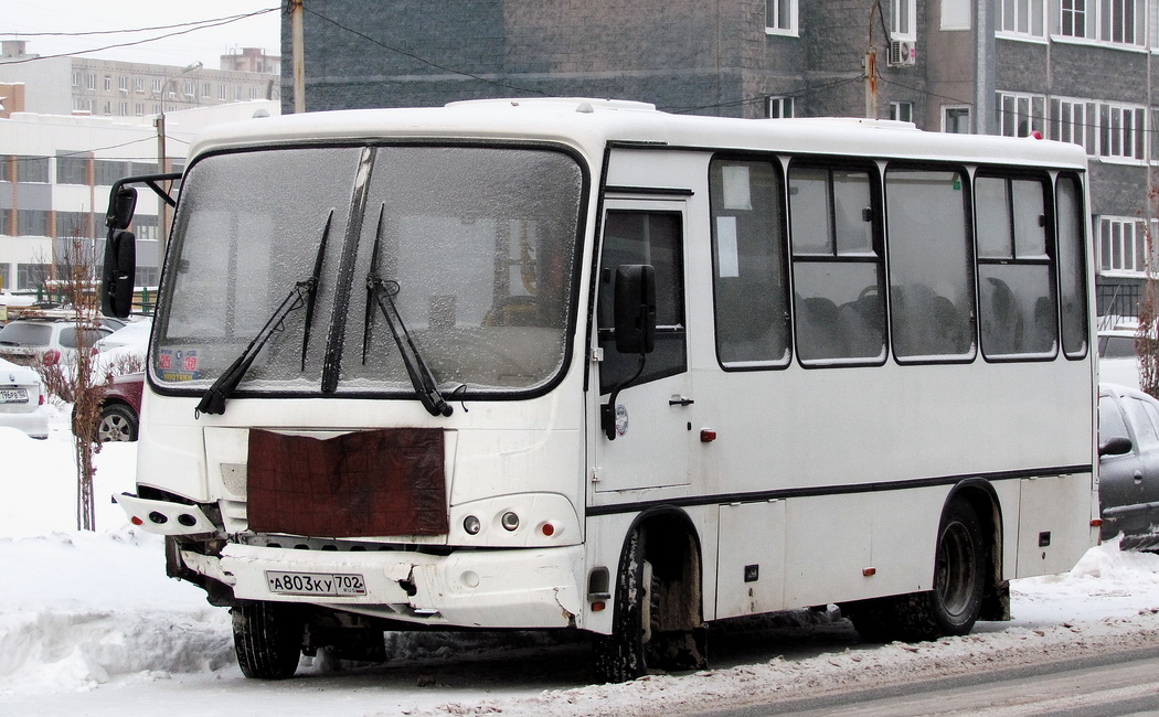 Башкортостан, ПАЗ-320302-11 № А 803 КУ 702