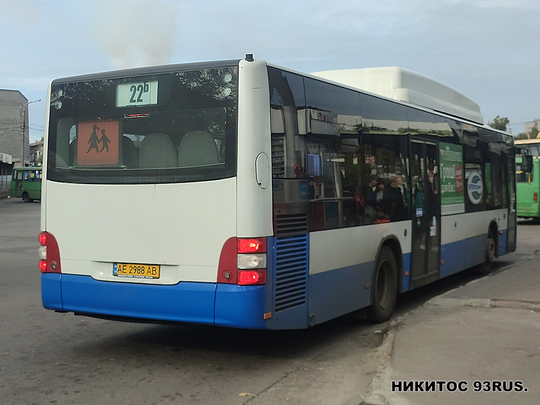 Днепропетровская область, MAN A20 Lion's City Ü NÜ313 CNG № AE 2988 AB