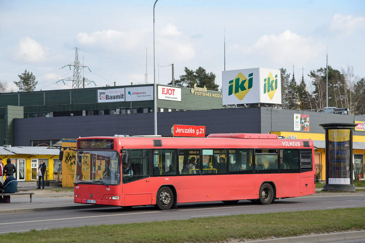 Литва, Volvo 7700 № 760