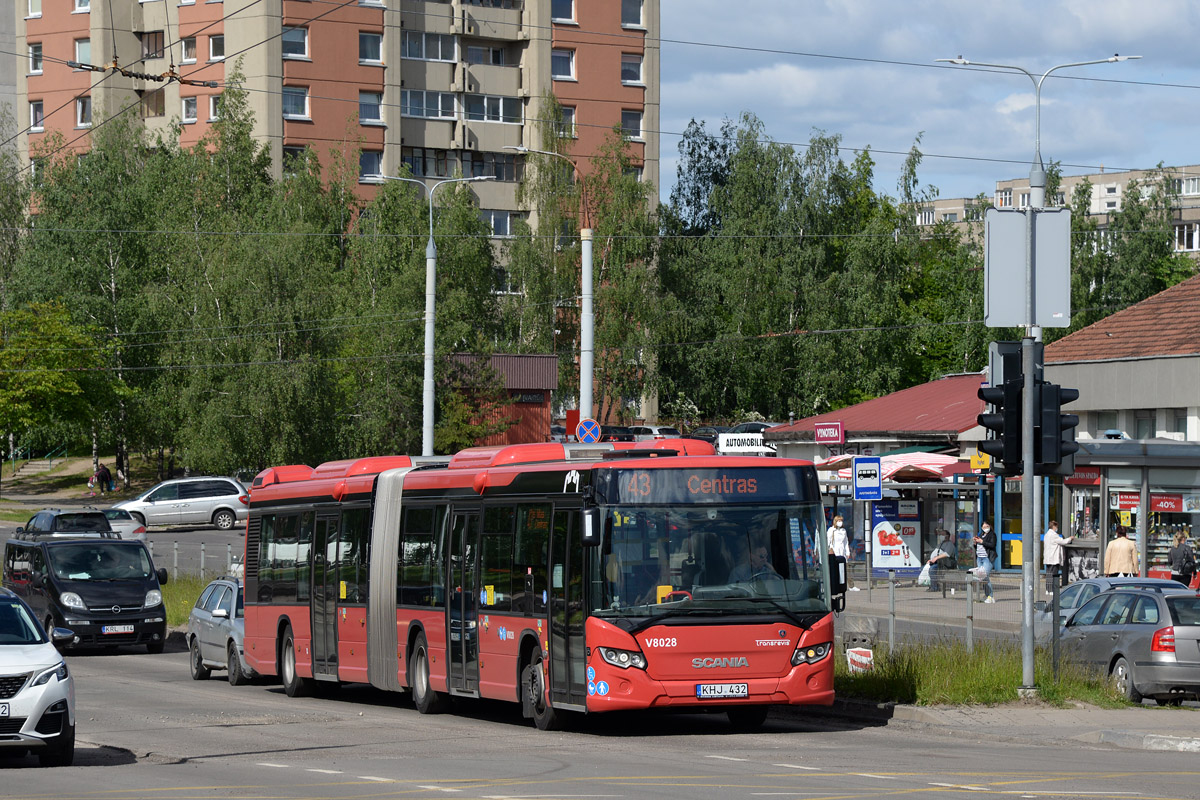 Литва, Scania Citywide LFA № V8028