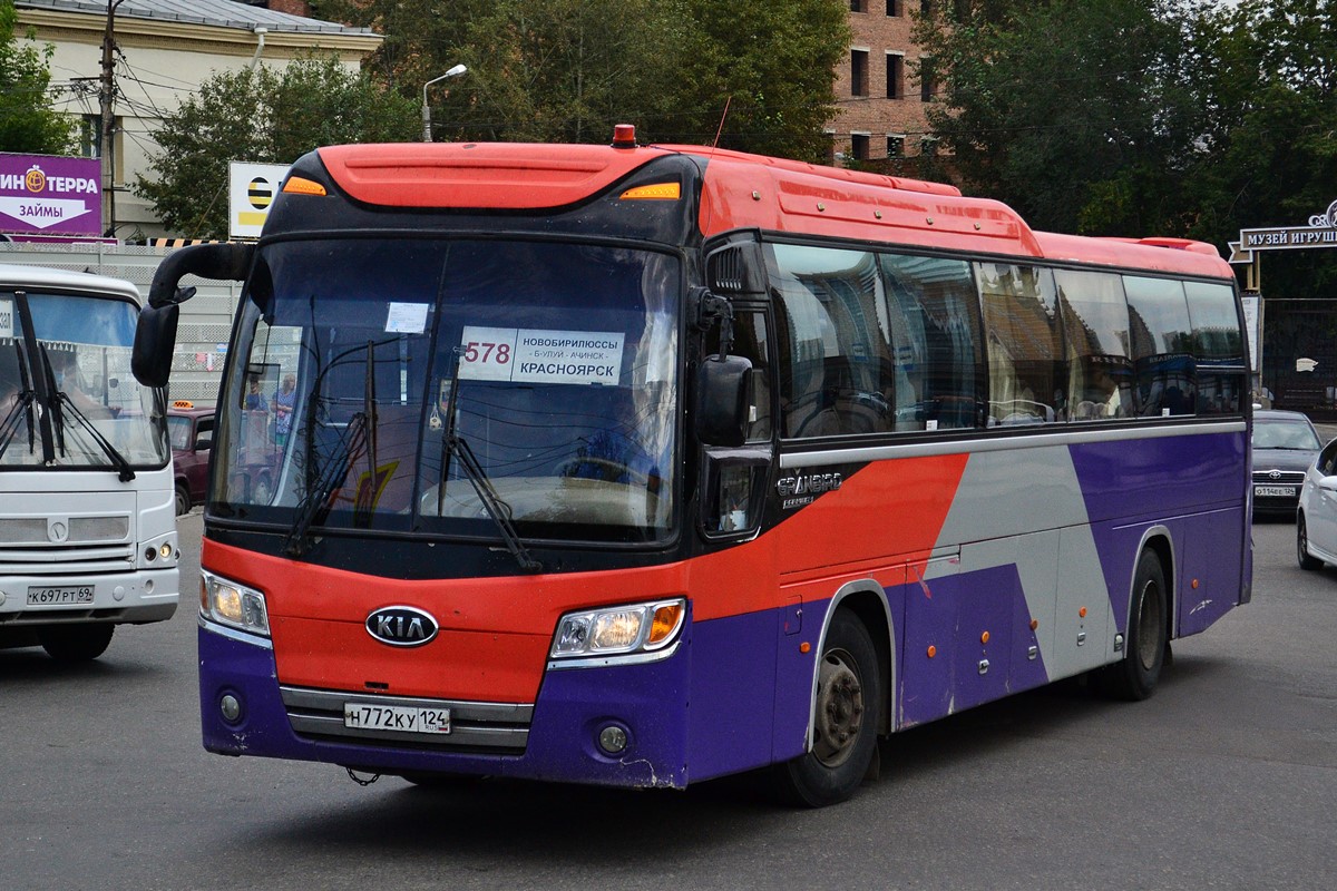 Красноярский край, Kia Granbird № Н 772 КУ 124