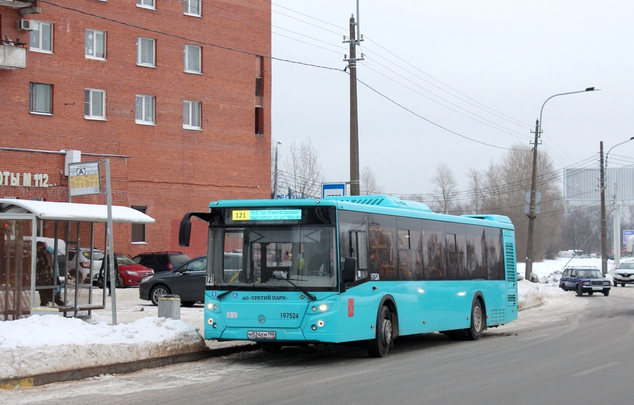 Санкт-Петербург, ЛиАЗ-5292.67 (LNG) № М 524 ЕМ 198