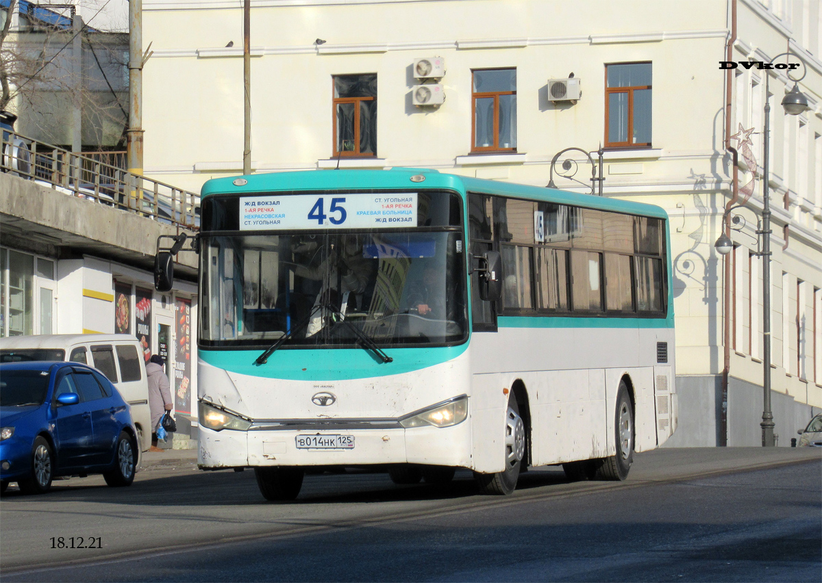 Приморский край, Daewoo New BS106 № В 014 НК 125