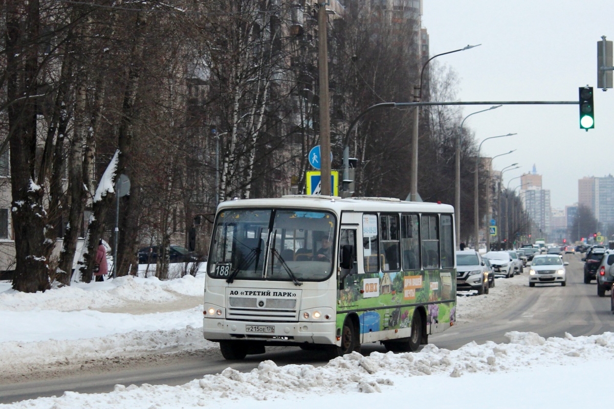 Санкт-Петербург, ПАЗ-320402-05 № У 215 ОЕ 178