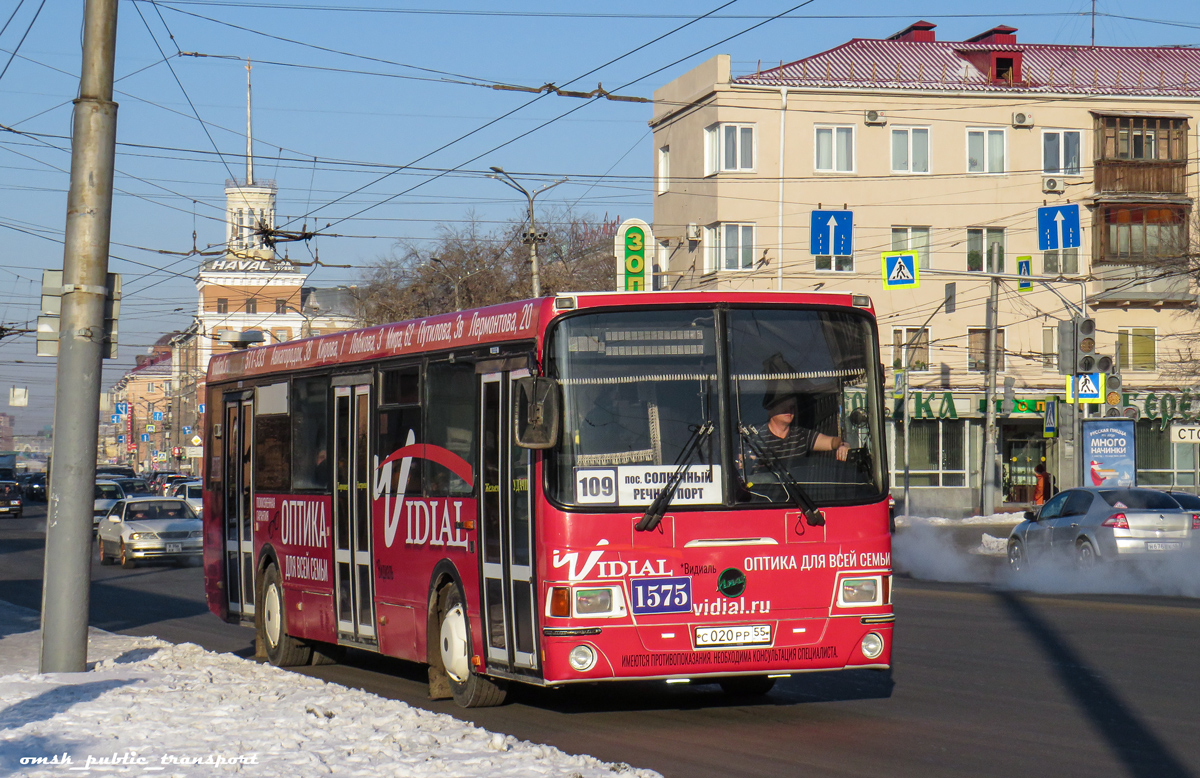 Omsk region, LiAZ-5256.53 # 1575