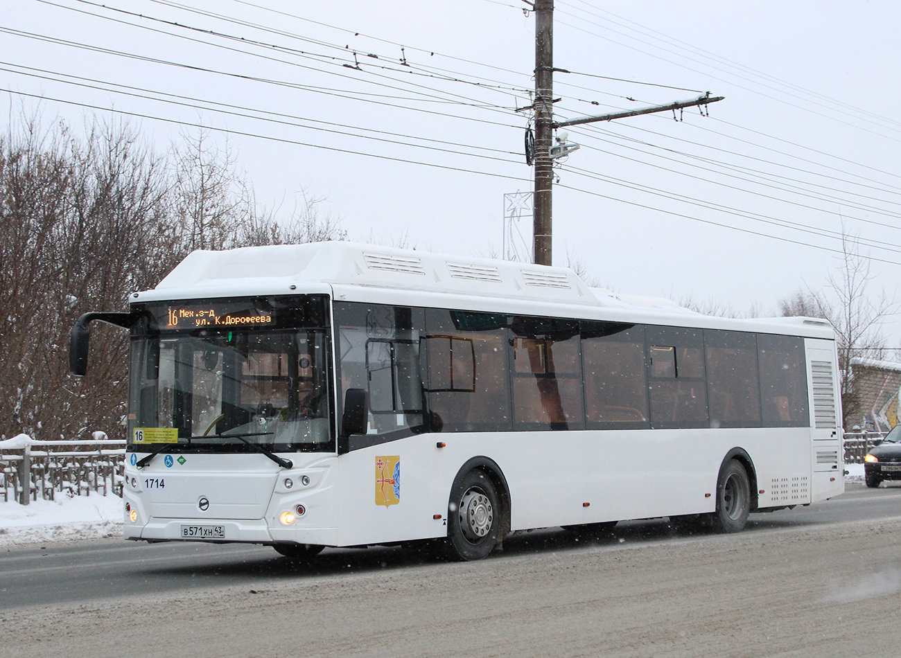 Кировская область, ЛиАЗ-5292.67 (CNG) № х714