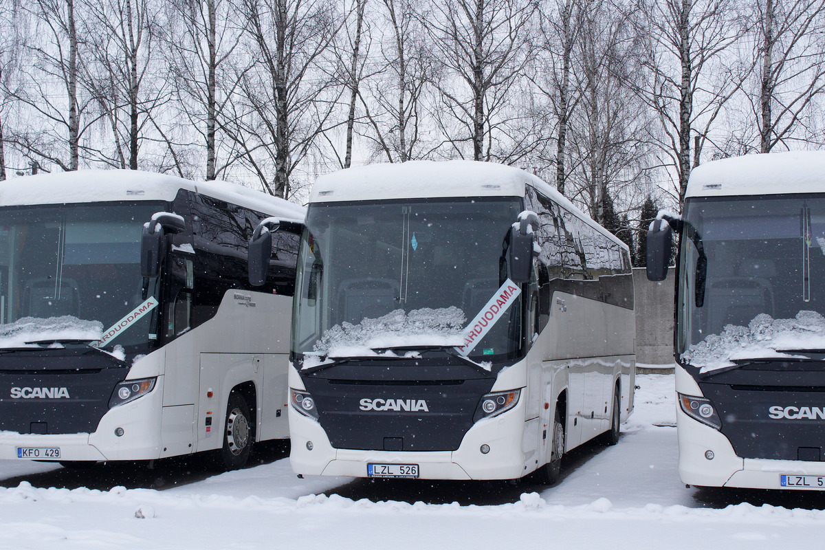 Litauen, Scania Touring HD Nr. LZL 526