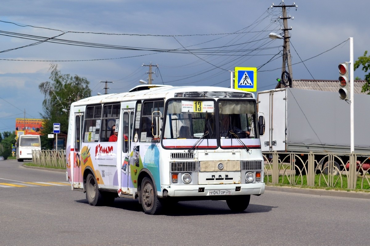 Ставропольский край, ПАЗ-32054 № У 047 ОР 26