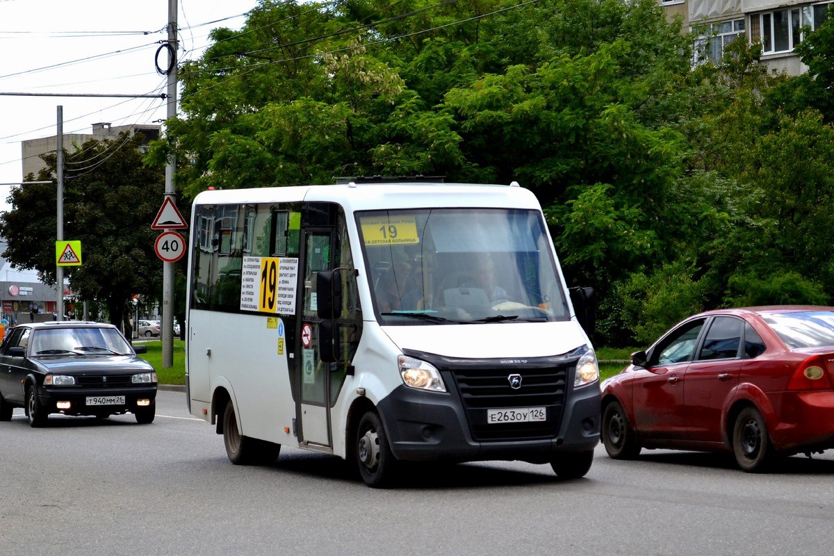 Ставропольский край, ГАЗ-A64R42 Next № Е 263 ОУ 126