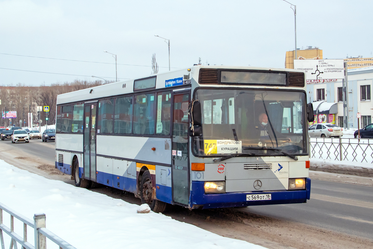 Пермскі край, Mercedes-Benz O407 № С 569 ОТ 18