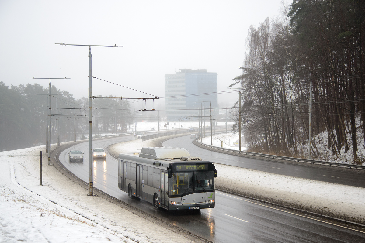 Литва, Solaris Urbino III 12 CNG № 961