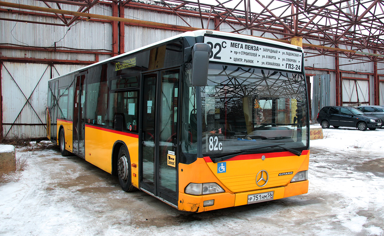 Пензенская область, Mercedes-Benz O530 Citaro № Р 751 НМ 58