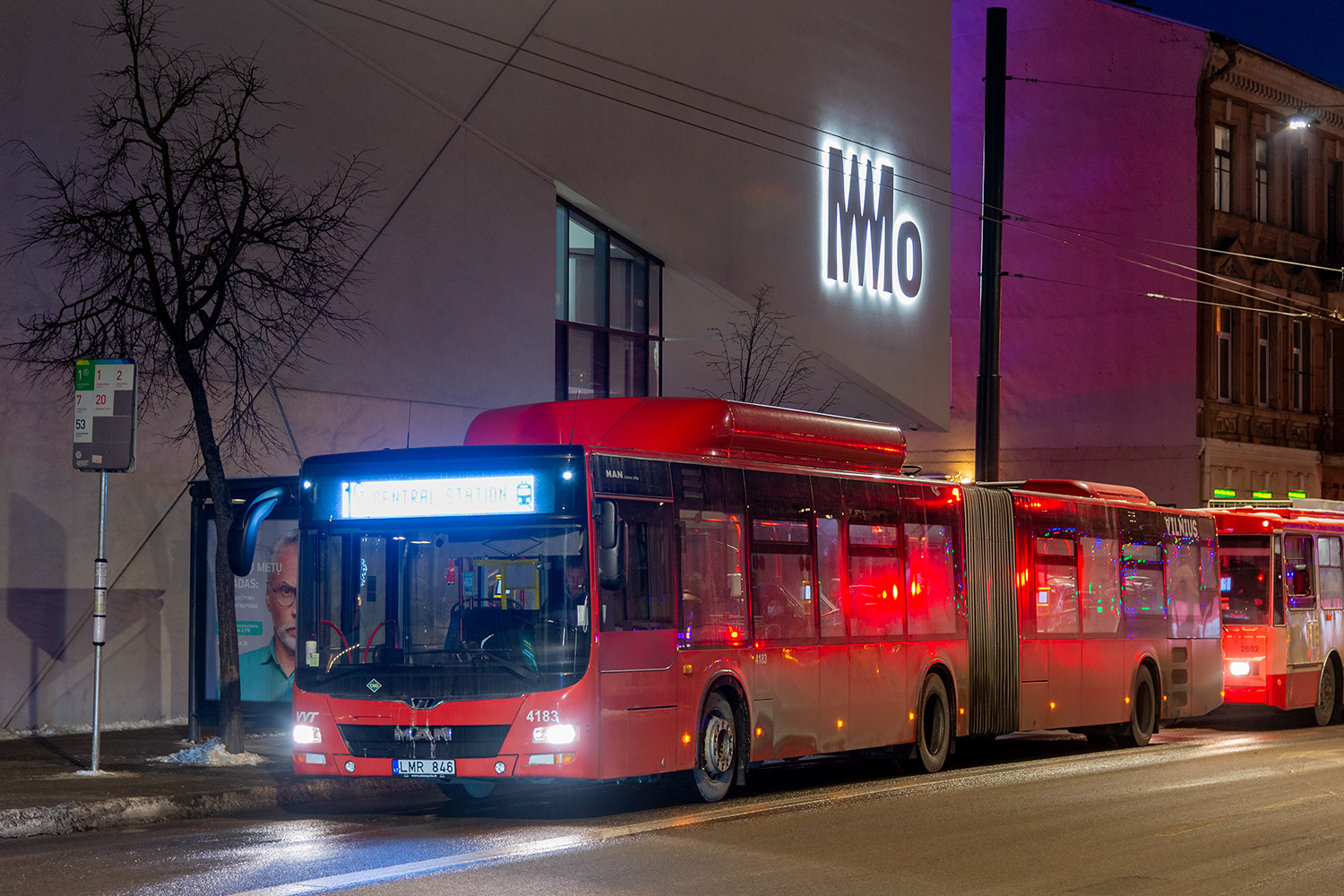 Литва, MAN A23 Lion's City G NG313 CNG № 4183