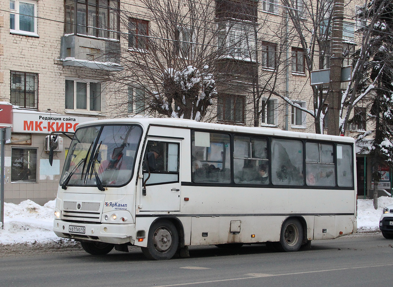 Кировская область, ПАЗ-320402-05 № А 611 ХО 43