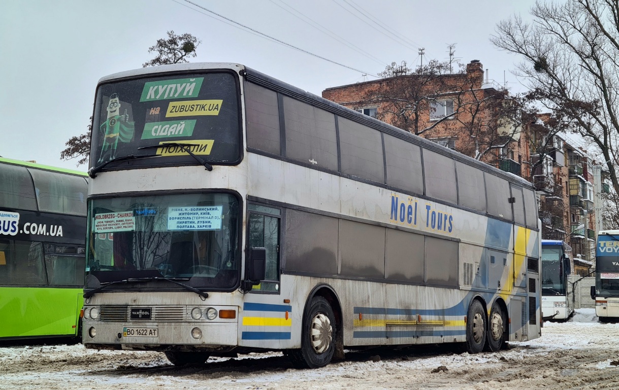 Ternopol region, Van Hool TD827 Astromega sz.: BO 1622 AT