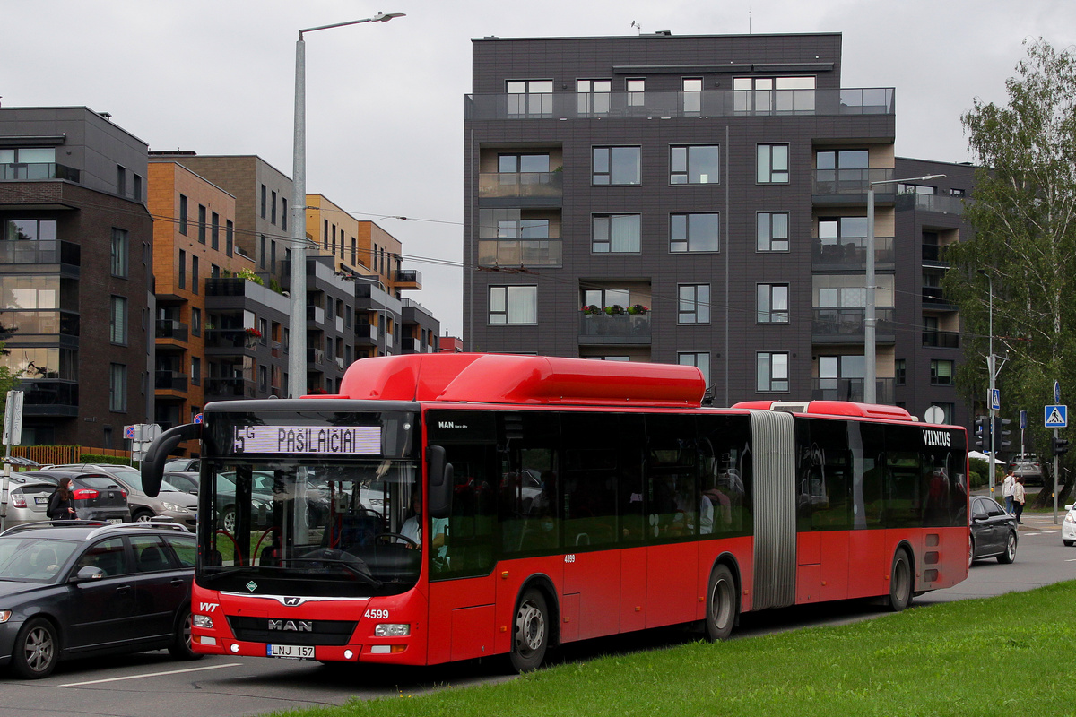 Литва, MAN A23 Lion's City G NG313 CNG № 4599