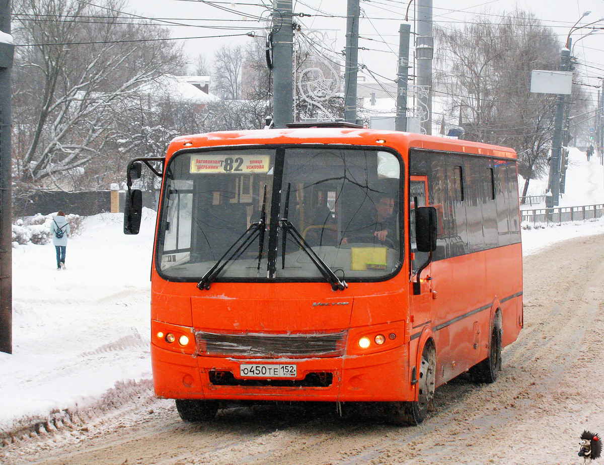 Нижегородская область, ПАЗ-320414-04 "Вектор" № О 450 ТЕ 152